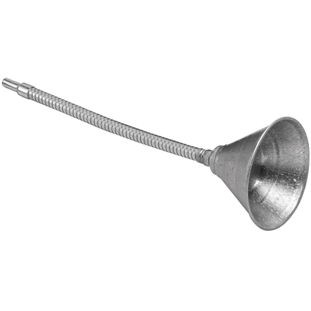 Metal Funnel w/12" Flex Spout