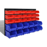 30 Bin Wall Mount Parts Rack