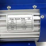 3.5CFM Single-Stage 5Pa Rotary Vane Economy Vacuum Pump