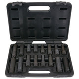 16pcs Locking Lug Nut Master Key Set