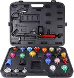 25pcs Cooling System Radiator Cap Pressure Tester Kit